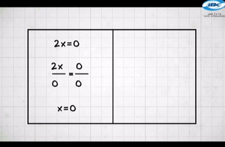 連教育電視台也不會算 數學式「2X÷0=?」網秒指出:答案錯了