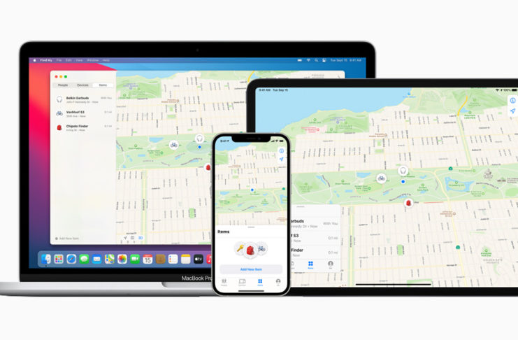 蘋果擴大「尋找」功能! 納入第三方電子產品