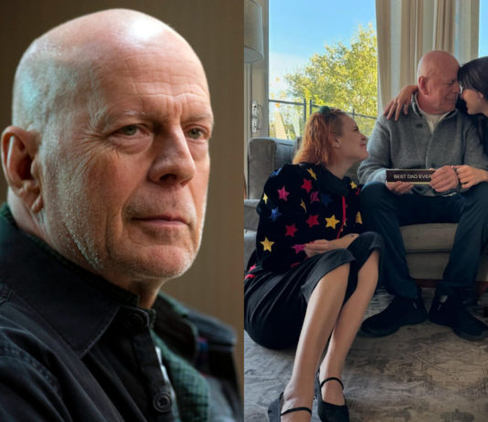 布魯斯威利失智2年近照曝光! 同框女兒「手中1物」惹鼻酸